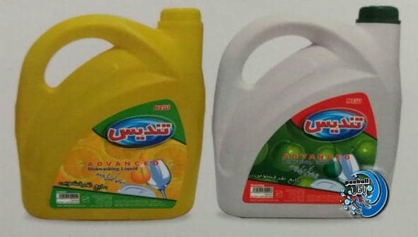 عرضه عمده مایع ظرفشویی 3300 گرمی تندیس